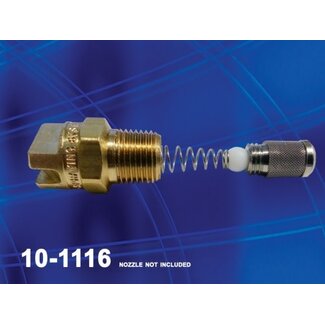 CleanHub Check Valve/Filter, for 1/8 threaded Nozzles Only (Stubby)