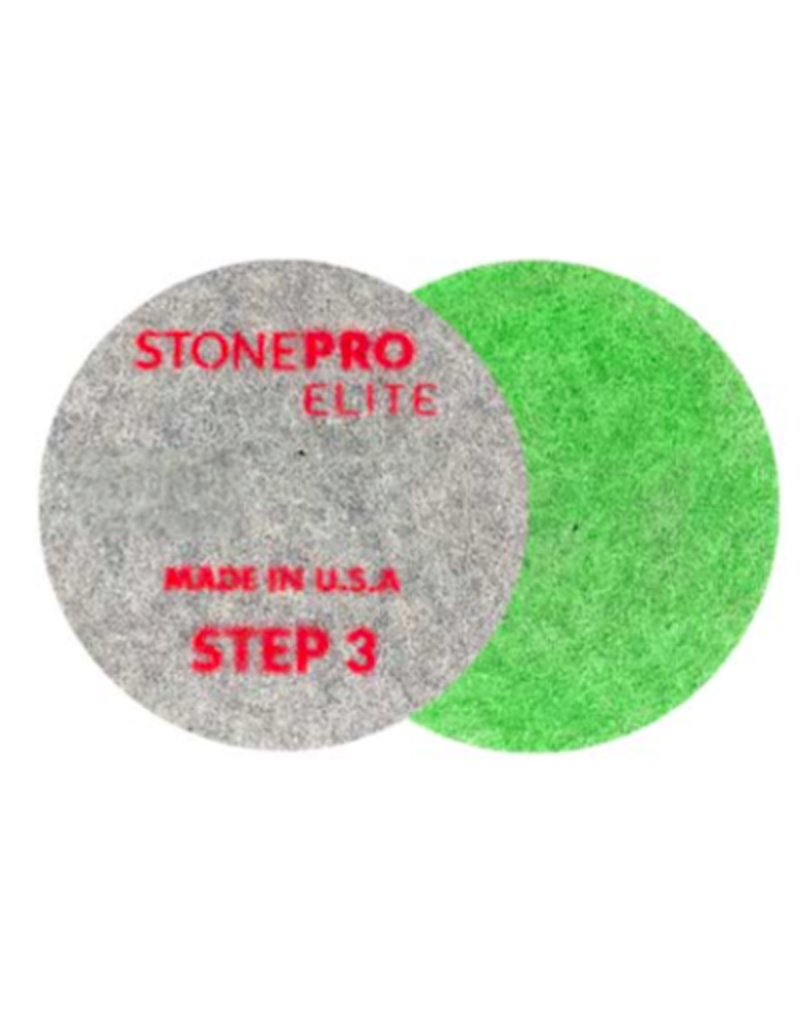 StonePro 7"  STEP 3 Stone Pro Elite Dimond Impregnated Pad