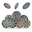 StonePro DOP Pads (Diamond On Top) 7” #220 Grit