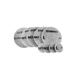 StonePro 20” DIP (Diamond Impregnated Pads) M #2 (1800 Grit)