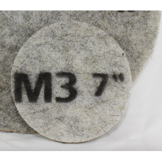 StonePro 7” DIP (Diamond Impregnated Pads) M #3 (3500 Grit)