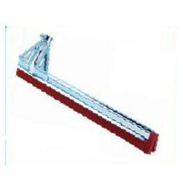 CleanHub Moss Rubber Squeegee, HD Blade Reinforced Metal Frame - Tapered - 22" Red - Each