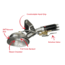 RotoVac Rotovac Steam-Chamber Upholstery Steam Cleaning Hand Tool