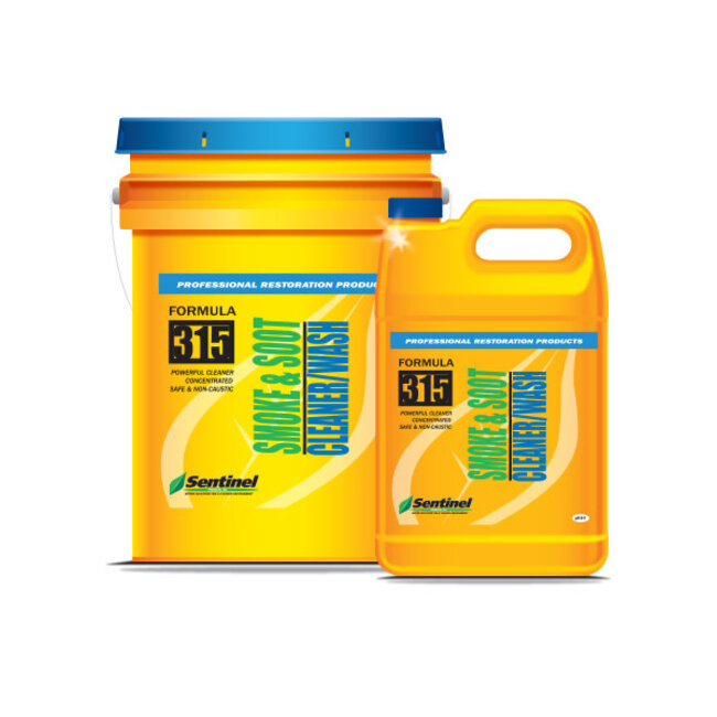 Sentinel Products INC. Sentinel 315 Smoke & Soot Cleaner/Wash - 1 Gallon