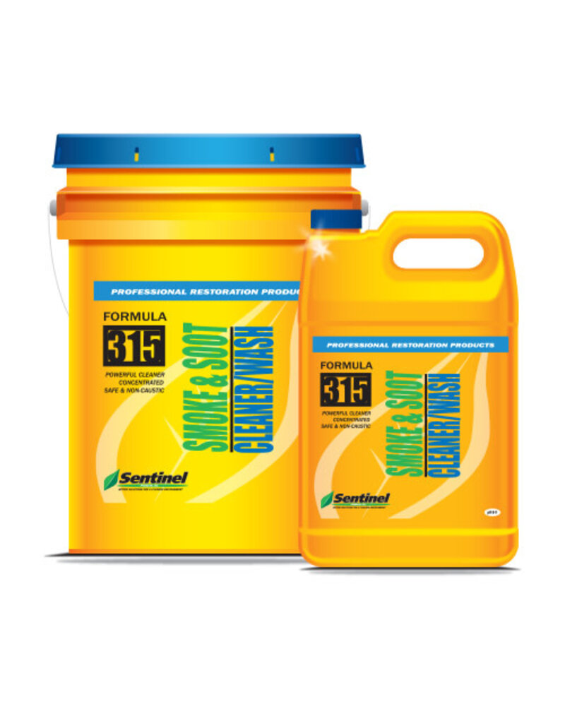 Sentinel Products INC. Sentinel 315 Smoke & Soot Cleaner/Wash - 1 Gallon