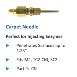 MULTI-SPRAYER Multi-Srayer Carpet Needle