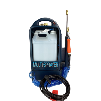 MULTI-SPRAYER Multi-Sprayer Cordless W/Charger, Carpet Wand & Upholstery Jet, 2 Jugs