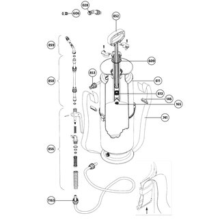 IK Sprayer Complete Chamber IK Multi 6 (#852)