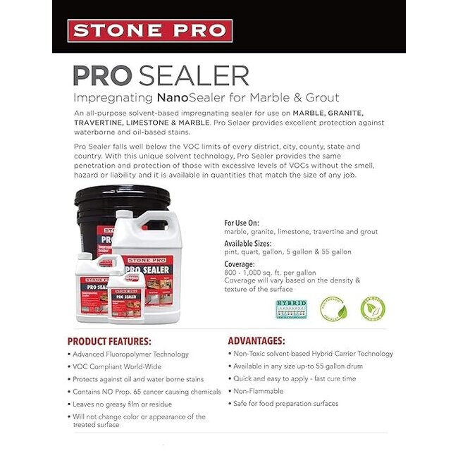 StonePro Pro Sealer (SB) 1 Gallon