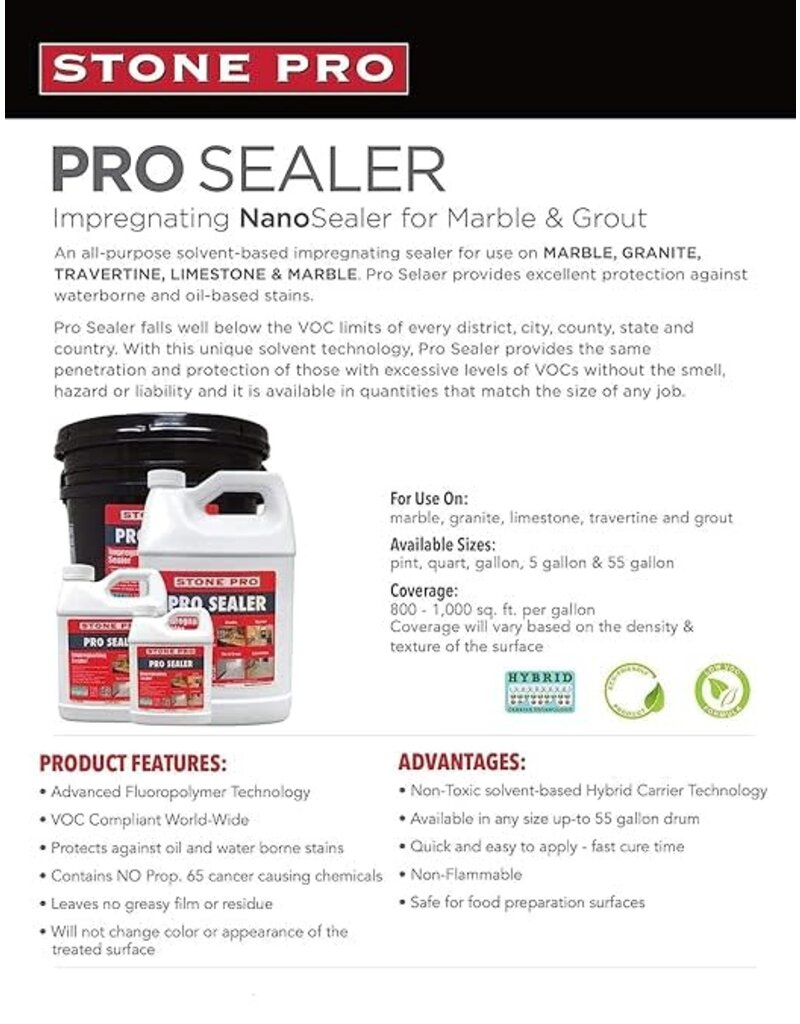 StonePro Pro Sealer (SB) 1 Gallon