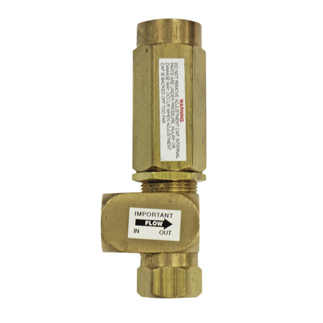 CleanHub BPR - BALANCED PRESSURE REGULATOR 200-2000PSI, YELLOW SPRING