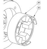 Hydramaster SLEEVE RUBBER SERIES 50 SPLIT (Boxxer 427)