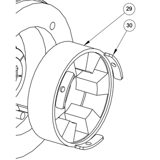 Hydramaster SLEEVE RUBBER SERIES 50 SPLIT (Boxxer 427)