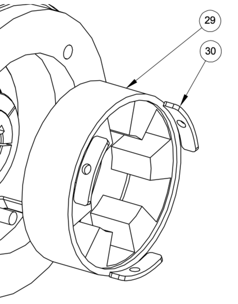 Hydramaster SLEEVE RUBBER SERIES 50 SPLIT (Boxxer 427)