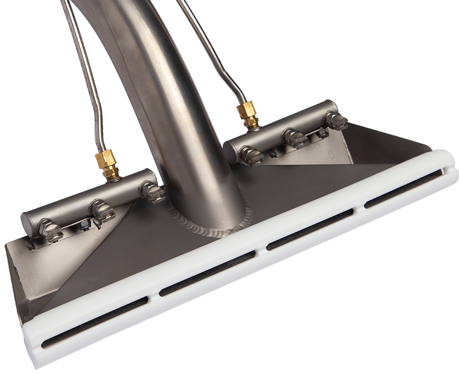 Titanium 6-Jet Wand, Low Profile 14'' x 2'' w/ PTFE Glide
