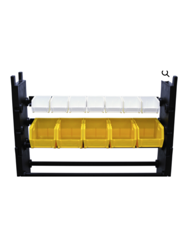 Mytee A115 Bin Hanging Rail Kit for Modular Van Shelving System