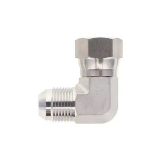Cleanco #18 - Elbow, SS 3/8 x JIC
