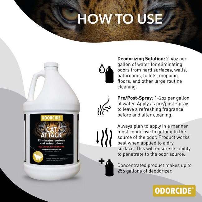 Thornell Corporation Odorcide® Cat Attack - 1 Gallon