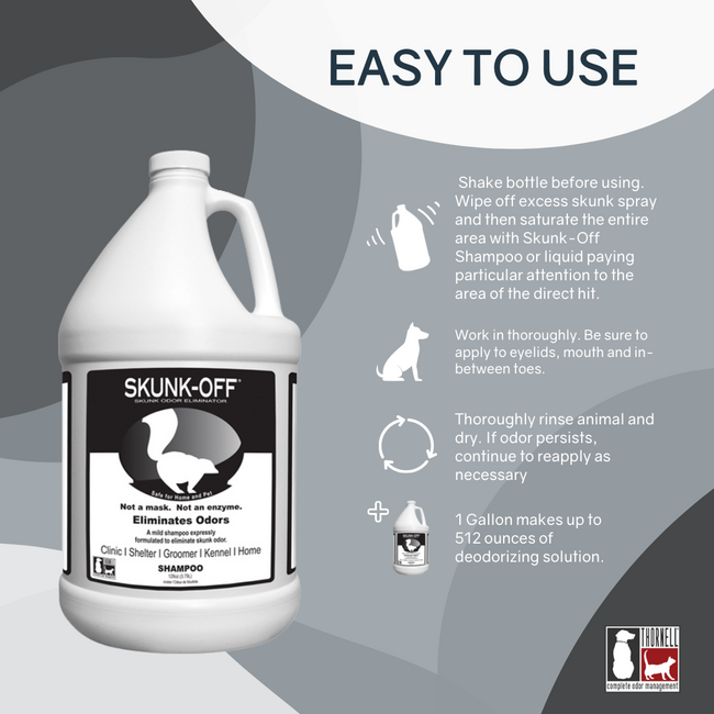 Thornell Corporation Odorcide® 210 Skunk-Off® Shampoo - 1 Gallon