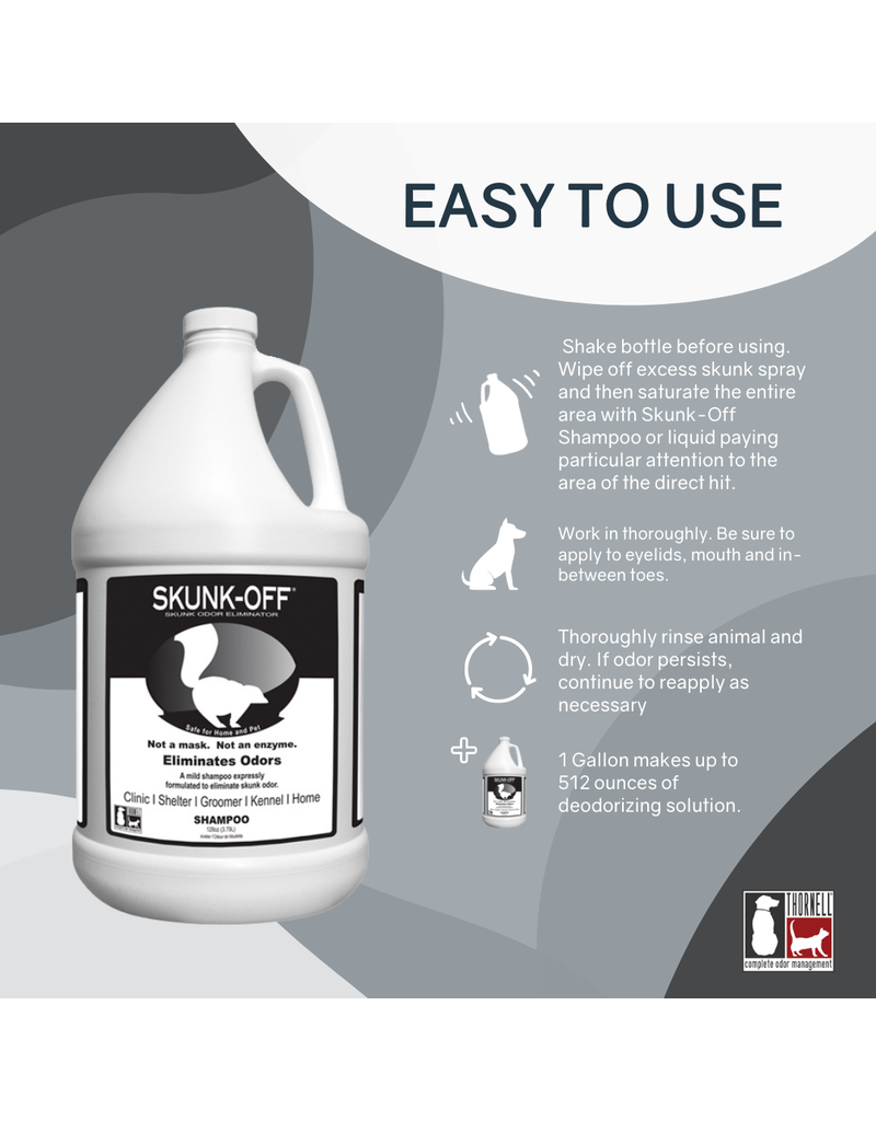 Thornell Corporation Odorcide® 210 Skunk-Off® Shampoo - 1 Gallon
