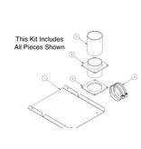 Sapphire Scientific Kit Exhaust 3” (Peak 500/Rage/370/2500)