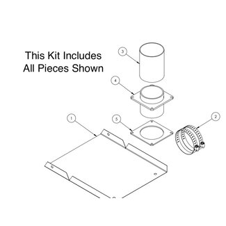 Sapphire Scientific Truckmount Exhaust Kit 68-067