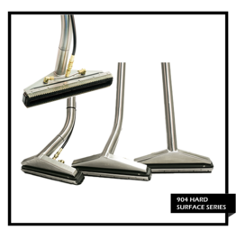 Production Metal Forming Swivel Double Bend 12” wide HARD SURFACE SCRUBBER, 4 jet, 800psi, brass valve ("S" Bend)