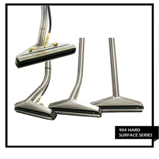 Production Metal Forming Swivel Double Bend 12” wide HARD SURFACE SCRUBBER, 4 jet, 800psi, brass valve ("S" Bend)