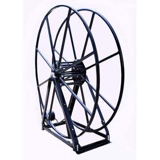 Reel Innovations Electric Vacuum Reel - 300 ft. Capacity for 2" Hose , 54" Diameter, 16.5" Wide,