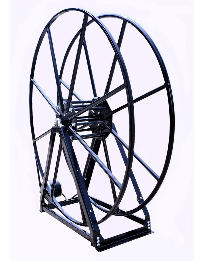 Reel Innovations Electric Vacuum Reel - 300 ft. Capacity for 2" Hose , 54" Diameter, 16.5" Wide,