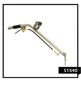Production Metal Forming 9-3/4”wide, 30” long handle STAIR TOOL, 500psi, brass valve