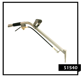 Production Metal Forming 9-3/4”wide, 30” long handle STAIR TOOL, 500psi, brass valve