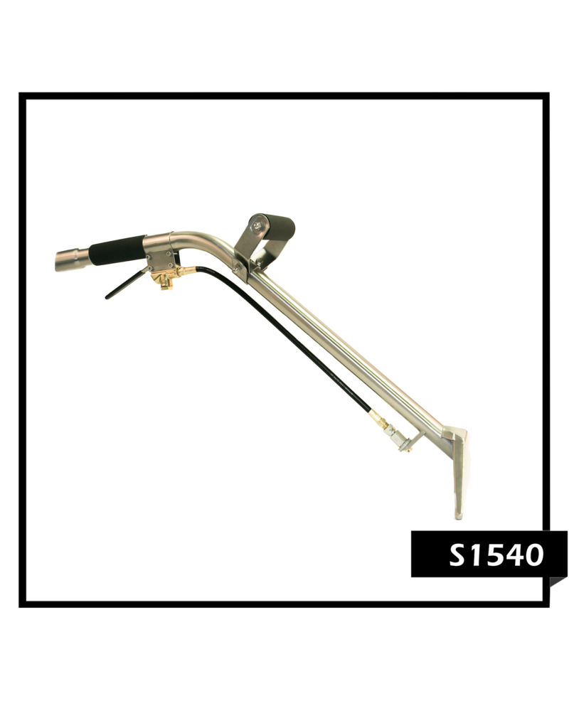 Production Metal Forming 9-3/4”wide, 30” long handle STAIR TOOL, 500psi, brass valve