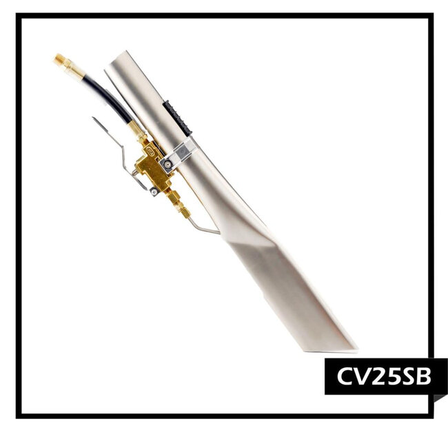 Production Metal Forming 18” long INTERNAL SPRAY CREVICE TOOL, 500psi, brass valve