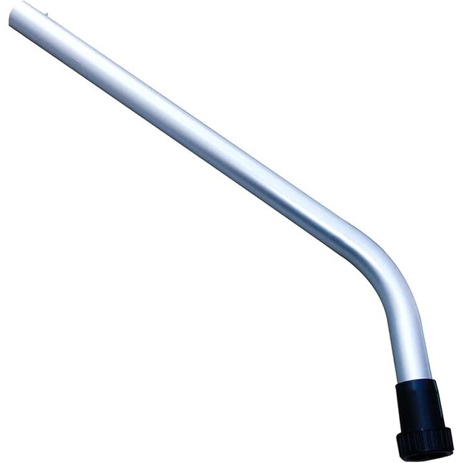 Sandia Aluminum Vac Wand, 2 Piece - 56" 2-Bend w/ 3 Piece Collard Kit