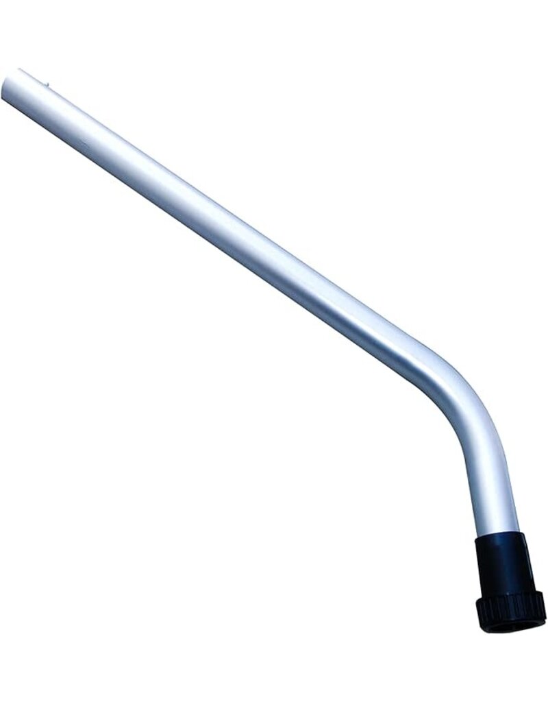 Sandia Aluminum Vac Wand, 2 Piece - 56" 2-Bend w/ 3 Piece Collard Kit