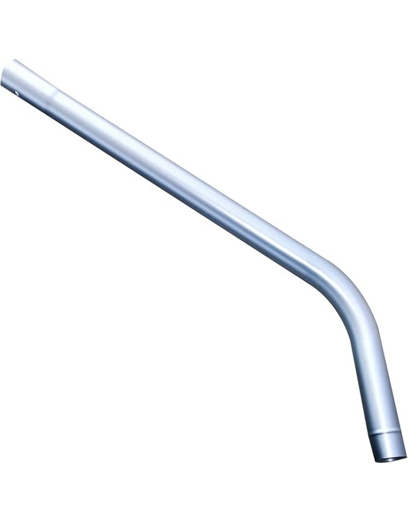 Sandia Aluminum Vac Wand, 2 Piece - 56" 2-Bend w/ 3 Piece Collard Kit