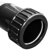Sandia Aluminum Vac Wand, 2 Piece - 56" 2-Bend w/ 3 Piece Collard Kit