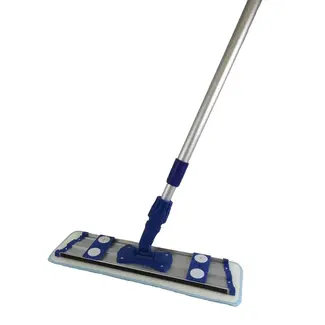 Microfiber Scrubbing Mop Kit - 18" W/3 Pads