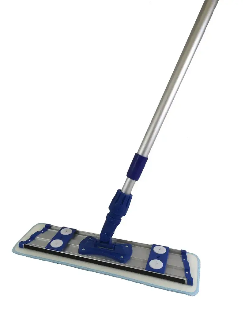Microfiber Scrubbing Mop Kit - 18" W/3 Pads