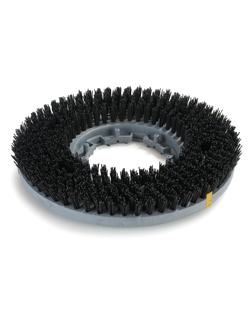 CleanHub General Scrubbing Brush 12” - Black Nylon Medium
