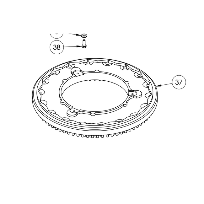 Mytee G113B Pad Driver for ECO-15