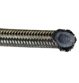 Parker Hose - 5/16" S/S STEEL BRAID PTFE 3000PSI - Per FT (91N Crimp)