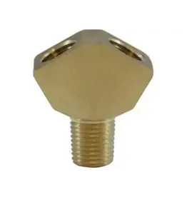 "Y" - 1/4" Brass