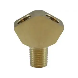 "Y" - 1/4" Brass