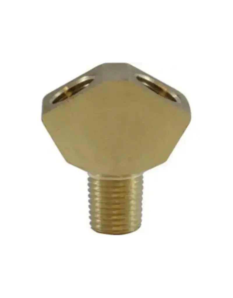 "Y" - 1/4" Brass