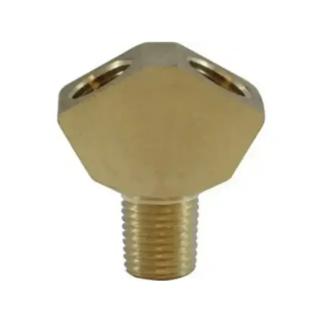 "Y" - 1/4" Brass