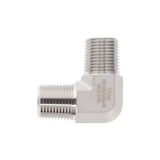 Stainless Steel - 3/8 90 ELBOW (M x M)