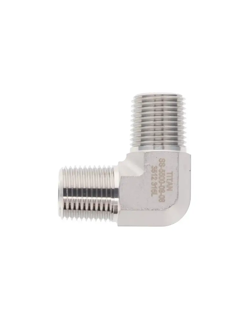 Stainless Steel - 3/8 90 ELBOW (M x M)