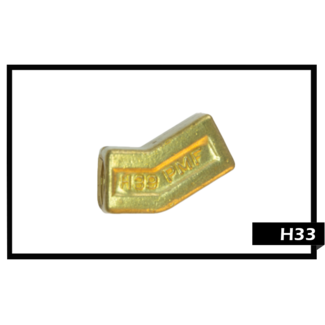 Production Metal Forming 30º Union Elbow 1/4” x 1/4”
